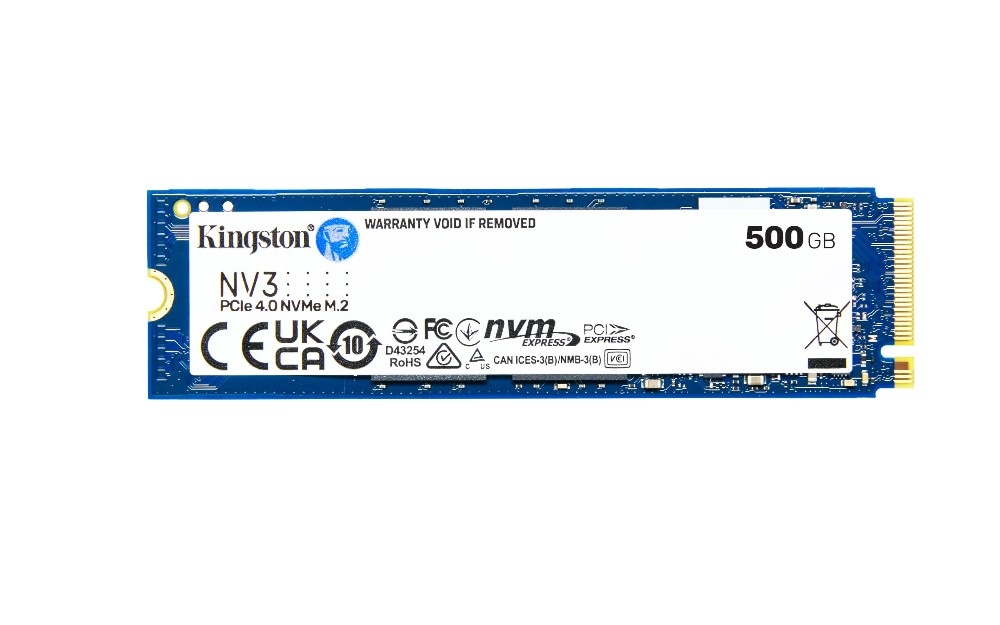 SSD Disk Kingston M.2 2280 NVMe SNV3S/500G 500 GB Akcija u trgovini Vacom