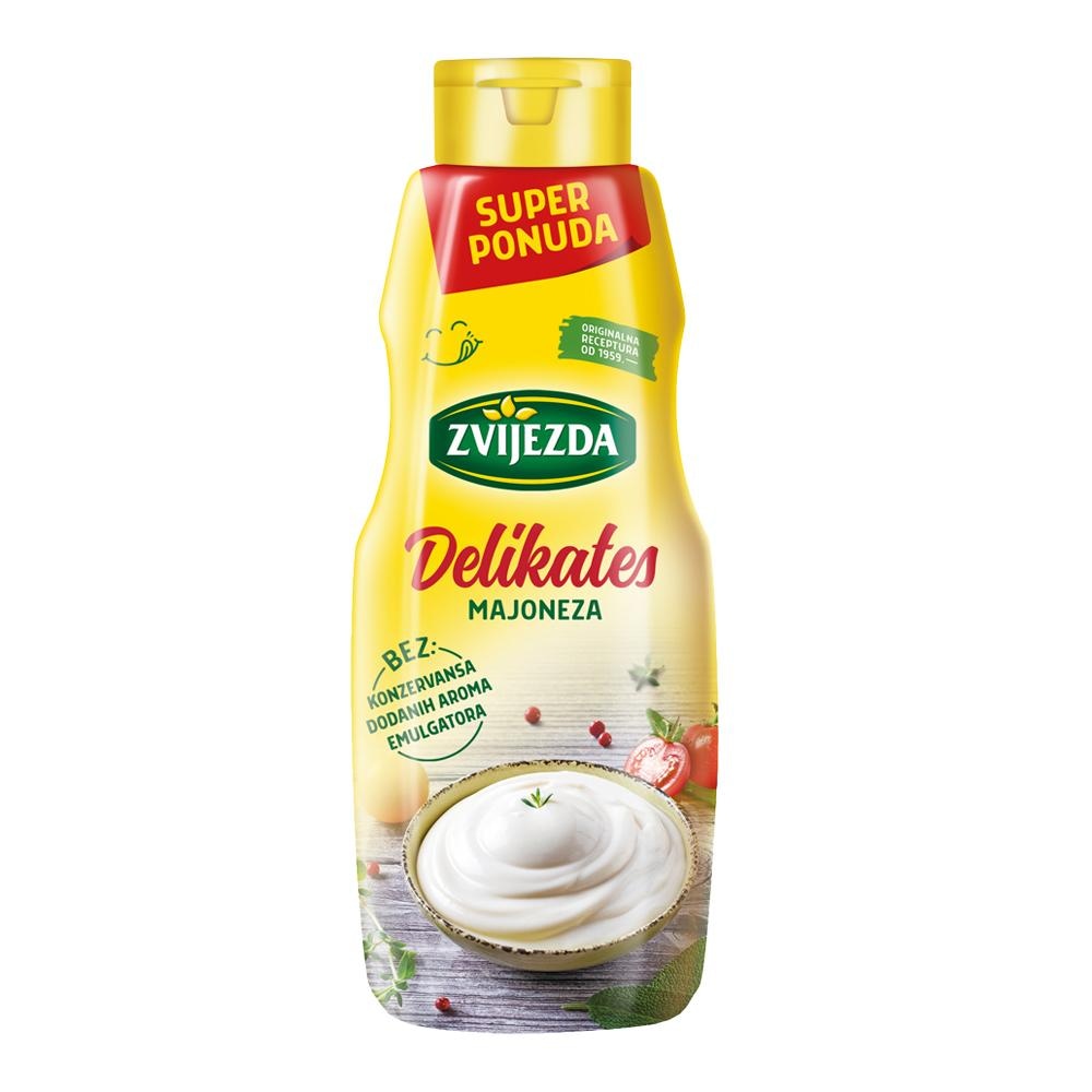 Zvijezda Majoneza Delikates 820g - Akcija u trgovini Konzum