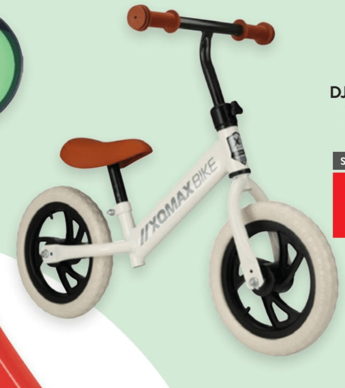 Dječji bicikl bez pedala 1 kom XOMAX BIKE - Akcija u trgovini Spar