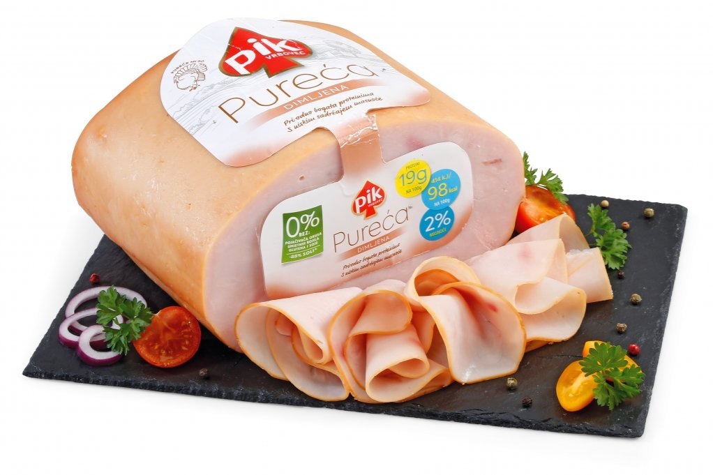 Šunka pureća dimljena PIK 1kg - Akcija u trgovini Konzum