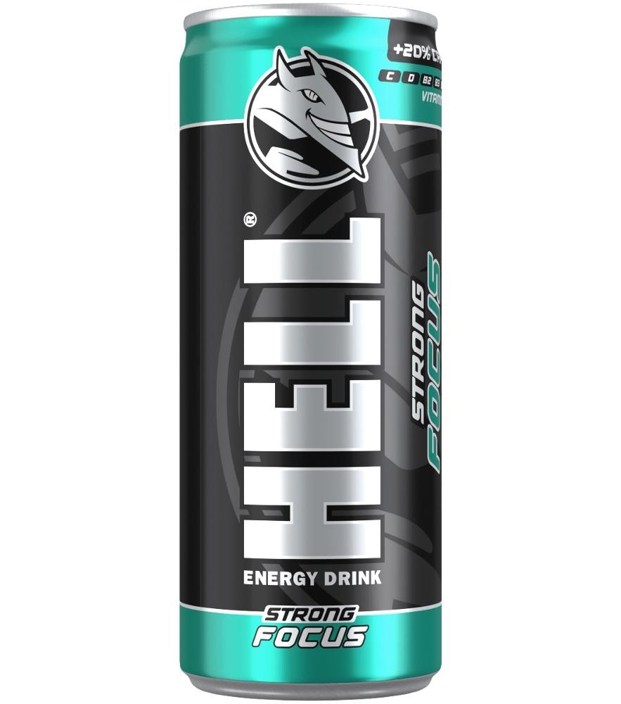 Hell energetski napitak Focus 250ml Akcija u trgovini 365 Market