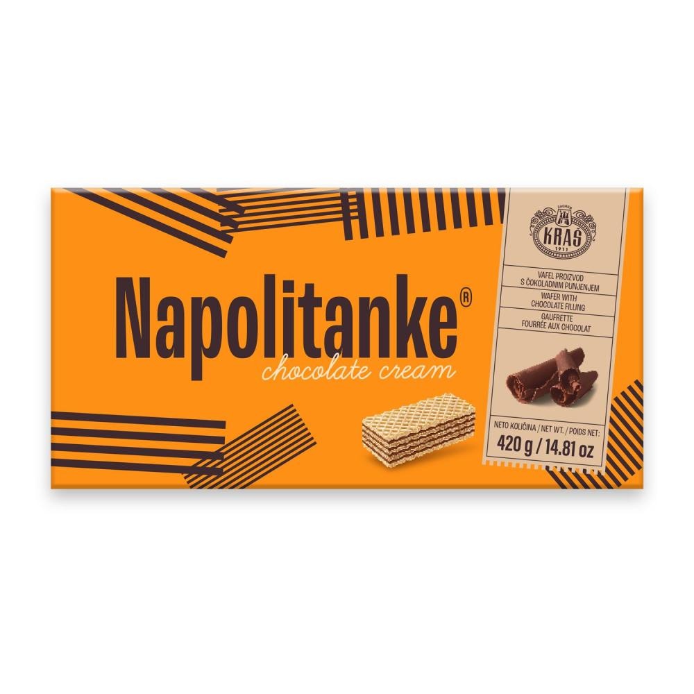 Kraš Napolitanke 420g - Akcija u trgovini Konzum