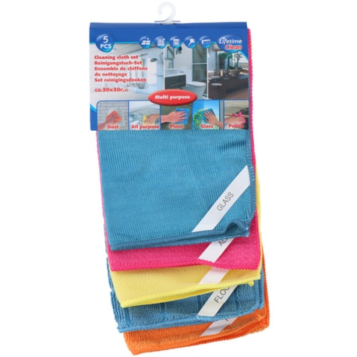 Lifetime Clean magična krpa 30 x 30 cm, 5/1 Akcija u trgovini Boso