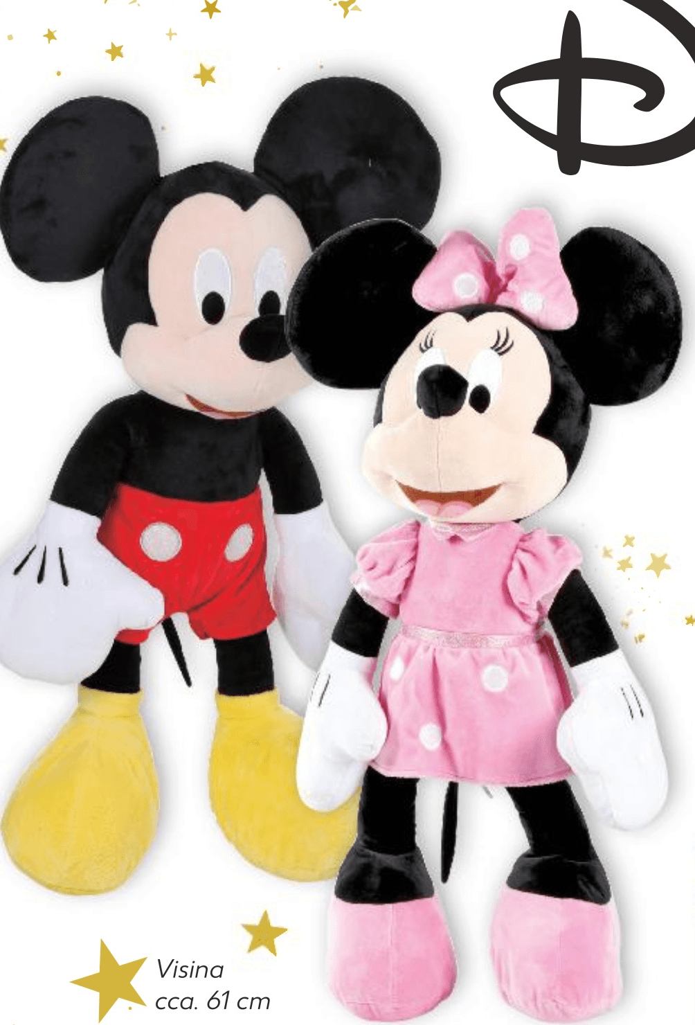 Plišana igračka Mickey ili Minnie komad Disney - Akcija u trgovini Kaufland