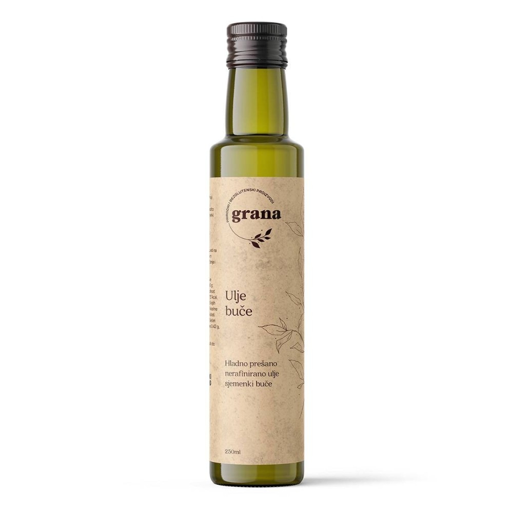 Grana bučino ulje hladno prešano 250 ml Akcija u trgovini Konzum