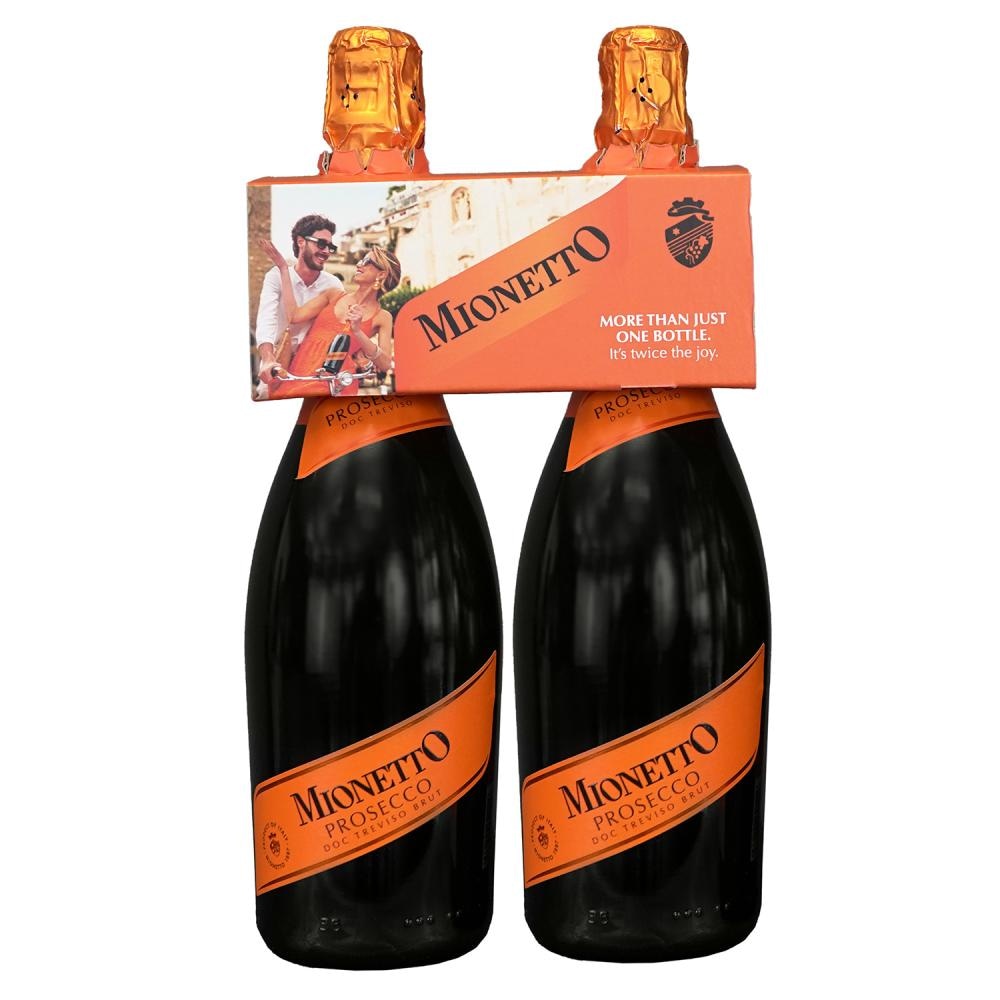 Mionetto Prosecco Treviso Brut 2x 0,75 l - Akcija u trgovini Plodine