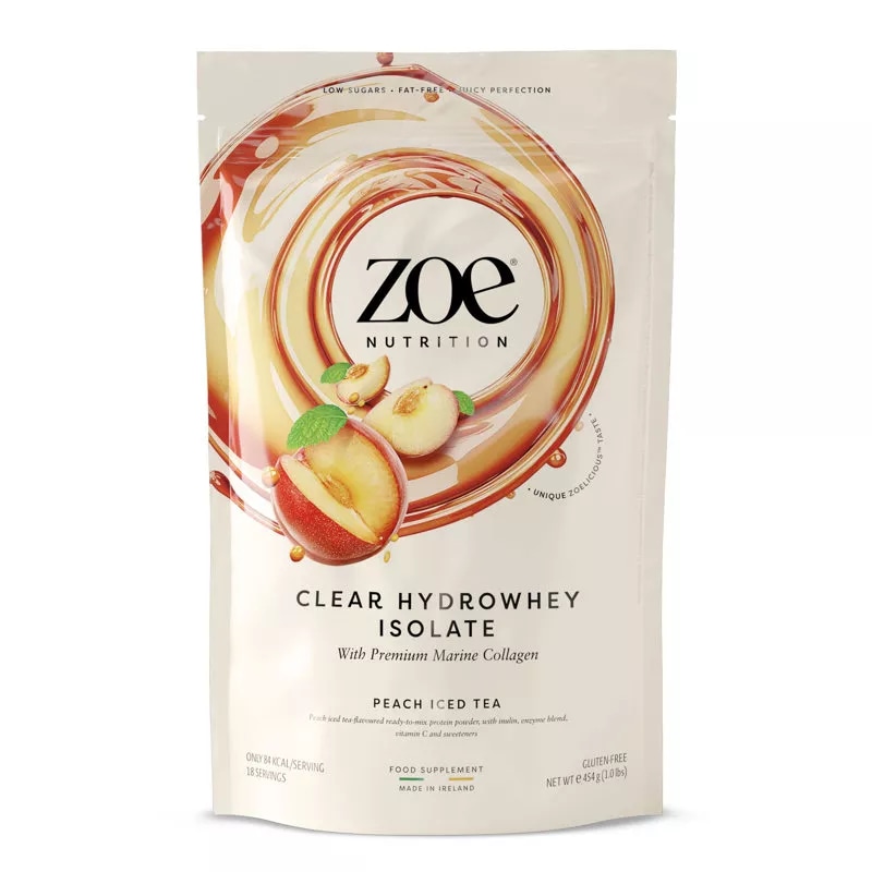 Zoe Clear Hydrowhey Peach Iced Tea 454 g ZOE nutrition - Akcija u trgovini Bipa