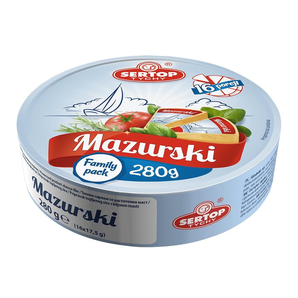 SERTOP Sir topljeni mazurski 280g - Akcija u trgovini Pivac