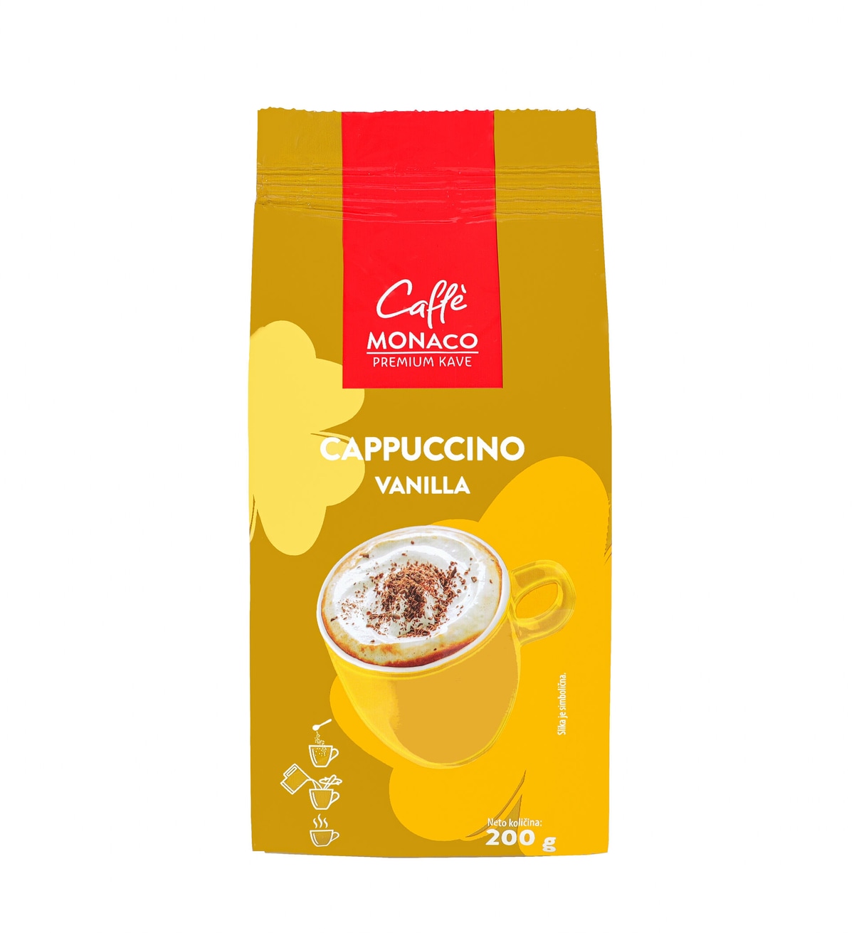 Caffe Monaco Cappuccino 200 g - Akcija u trgovini Plodine