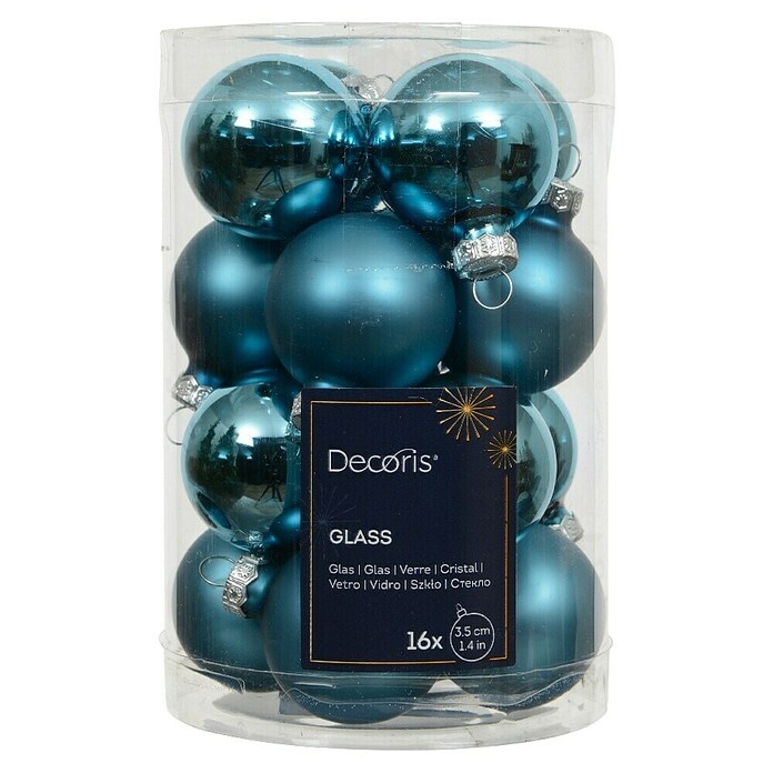 Kuglice za bor 16 kom. Decoris - Akcija u trgovini Bauhaus