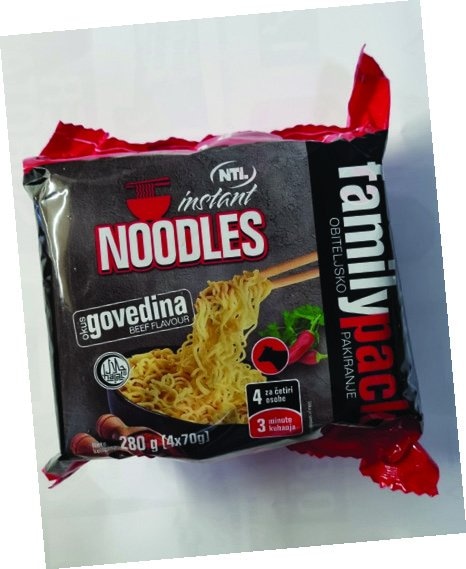 Juha instant noodles piletina NTL 75 g - Akcija u trgovini NTL