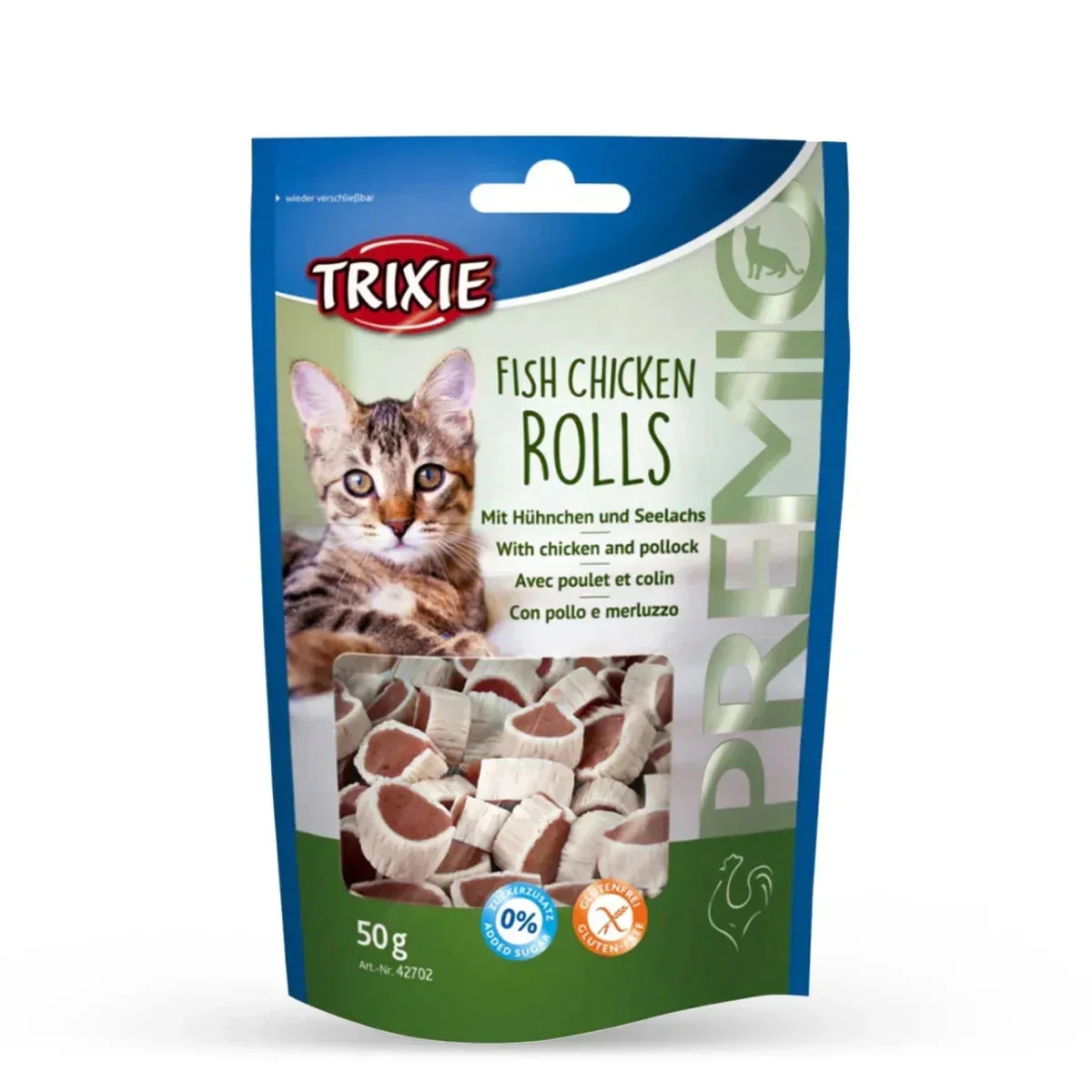 Trixie Premio Fish Chicken Rolls 50 g - Akcija u trgovini Zoo City
