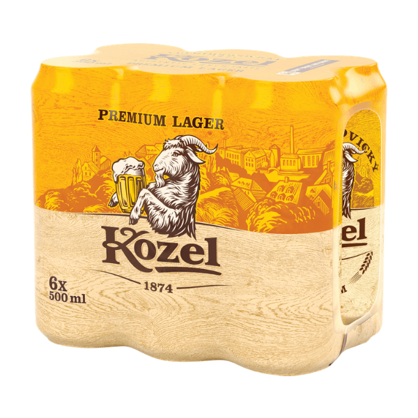 KOZEL Svijetlo pivo 6x0,5 L - Akcija u trgovini Kaufland