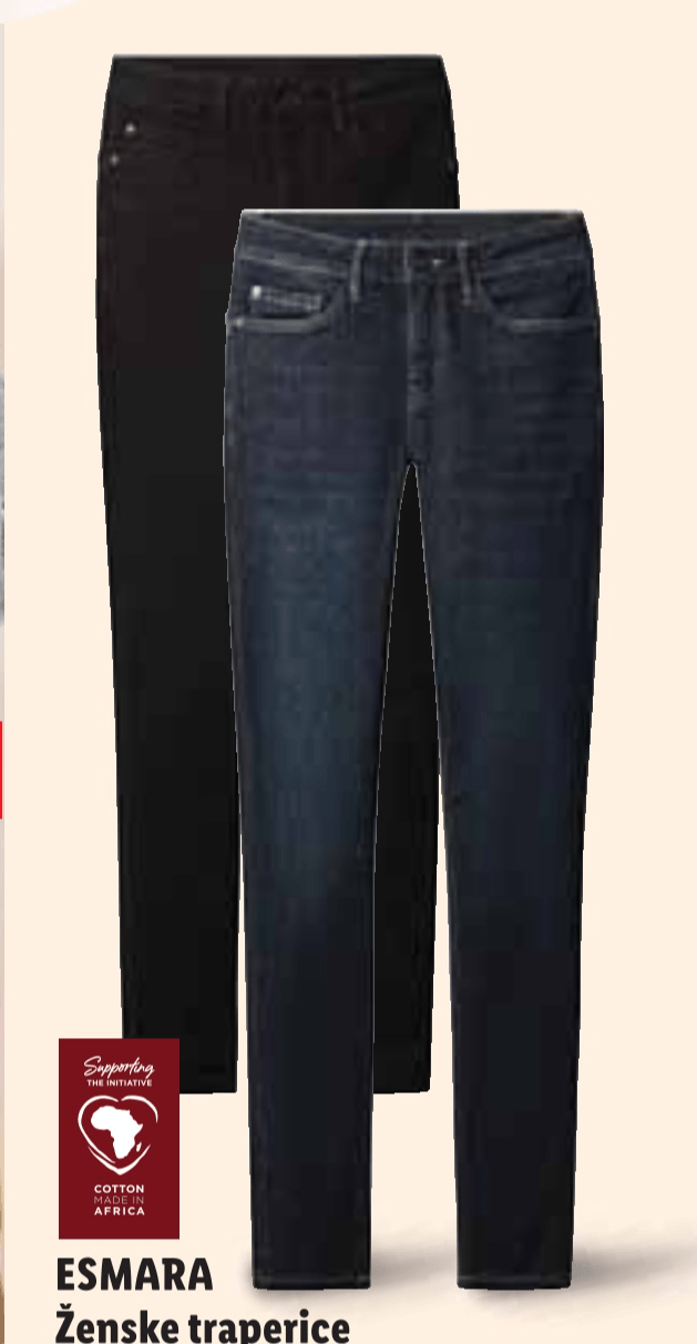 ESMARA Ženske traperice - Akcija u trgovini Lidl