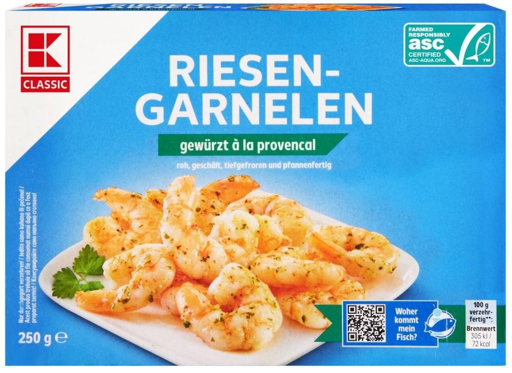 Repovi kozica Provensa očišćeno 225 g ili 250 g K Classic Akcija u trgovini Kaufland