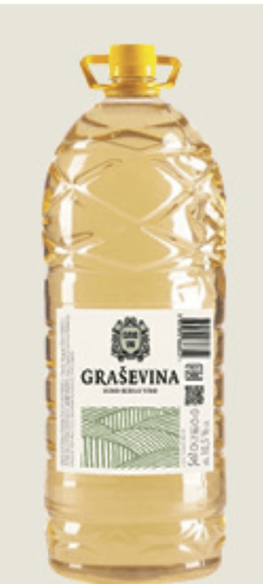 Vino Graševina 3l - Akcija u trgovini Konzum