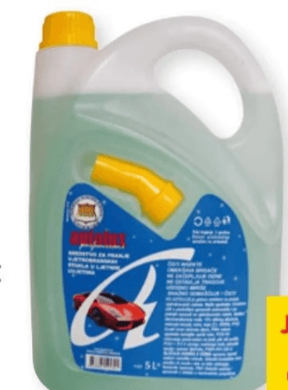 Tekućina za pranje vjetrobranskog stakla s lijevkom 5 L - Akcija u trgovini Spar