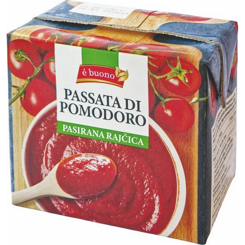 Pasirana rajčica E Buono 500 g - Akcija u trgovini KTC