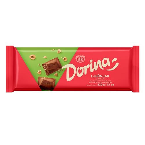 Dorina Čokolada lješnjak 220 g - Akcija u trgovini Studenac