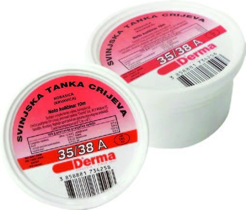 Crijeva svinjska 35/38 A 1 pak Derma - Akcija u trgovini NTL