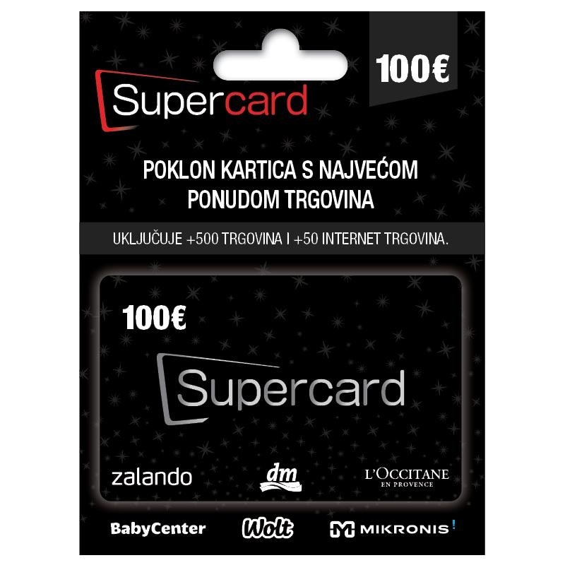 Supercard poklon kartica Akcija u trgovini Lidl
