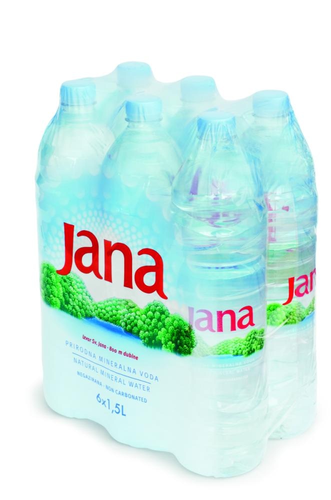 Jana mineralna voda 6 x 1,5 l Akcija u trgovini Trgovina Krk