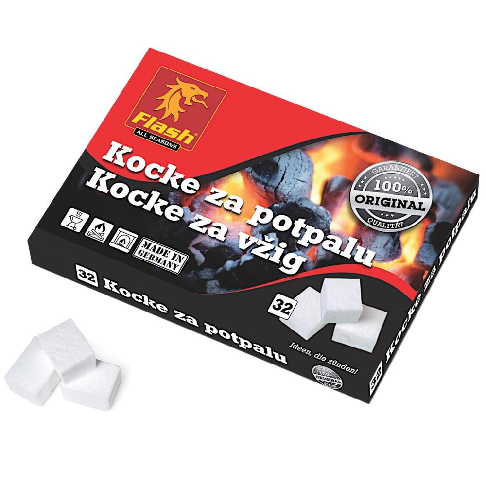 Flash Petrol kocke za potpalu 32/1 - Akcija u trgovini Konzum