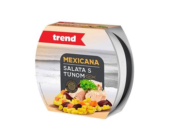 Trend salata mexicana/balkanska s tunjevinom i povrćem 160 g Akcija u trgovini Pivac