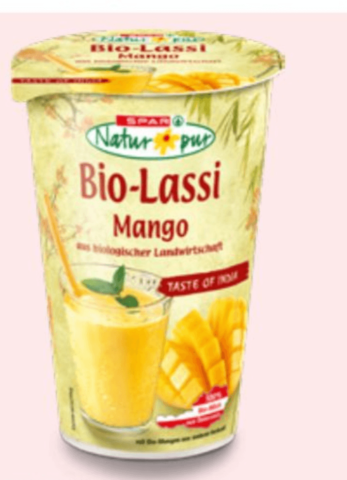 Jogurt Bio-Lassi Mango 230 ml Natur Pur - Akcija u trgovini Spar
