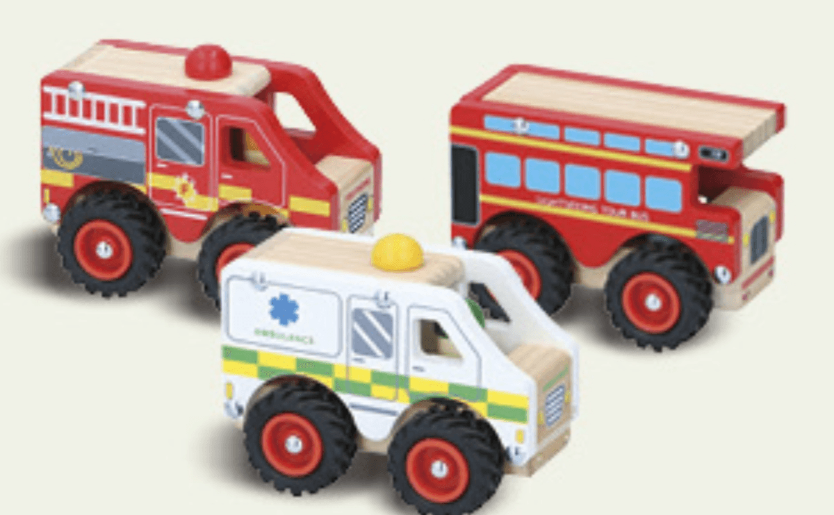 Drvene igračke razne vrste kom - Akcija u trgovini Konzum