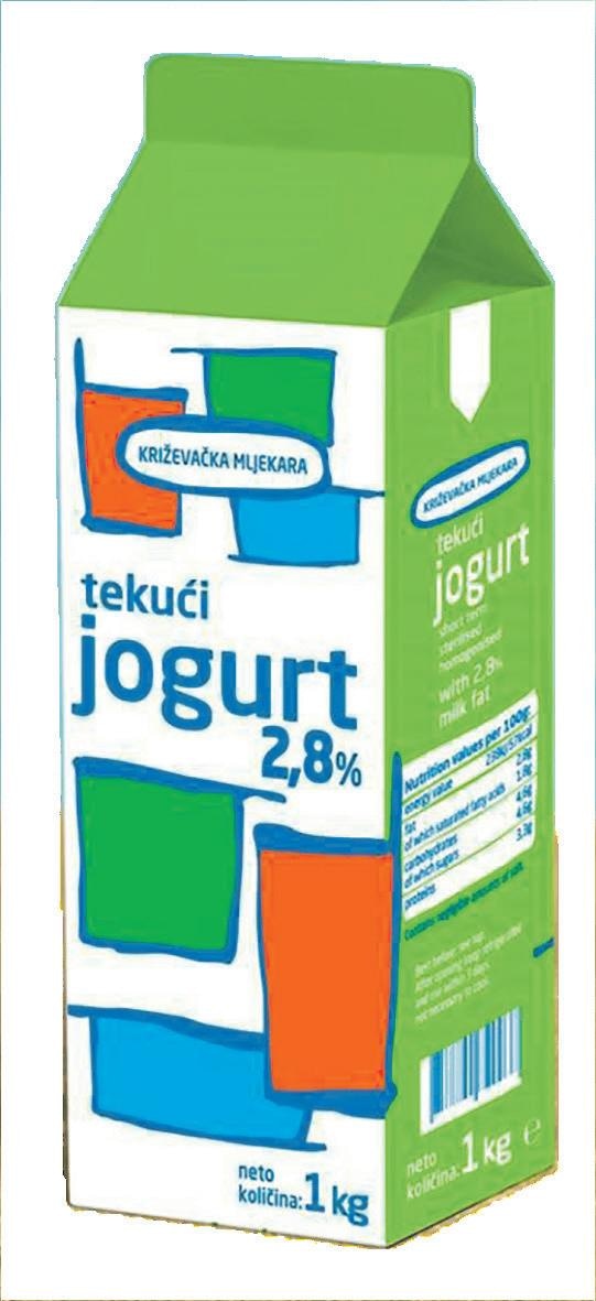 Tekući jogurt 1 kg - Akcija u trgovini KTC
