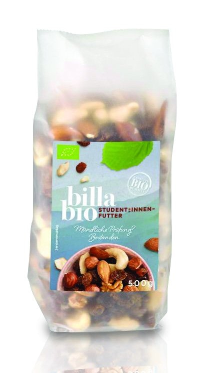 BILLA BIO Studentski mix 500 g - Akcija u trgovini Bipa