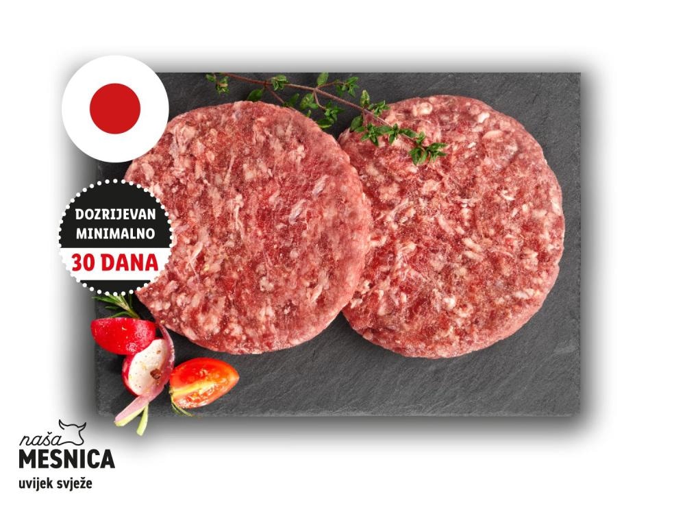 MEAT (R) EVOLUTION Svježi Wagyu Kobe burger 250 g - Akcija u trgovini Lidl