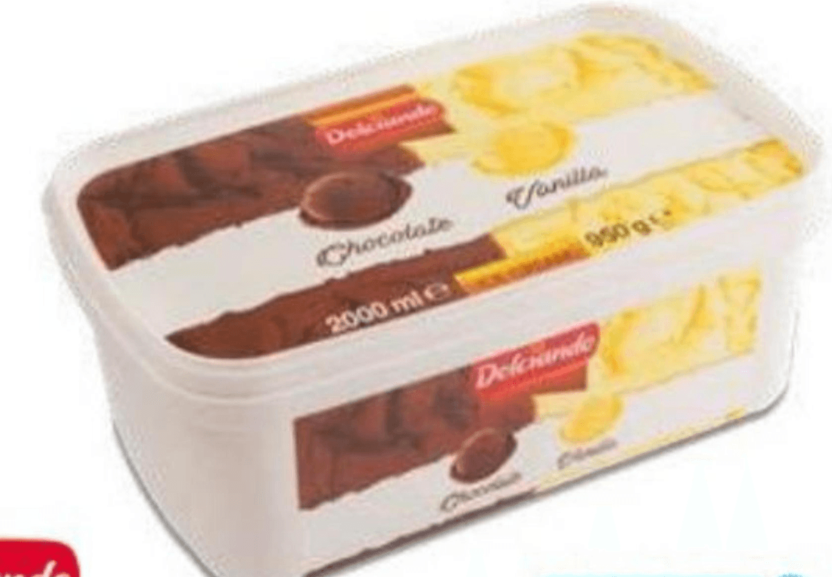 Sladoled vanilija čokolada 950 g Dolciando - Akcija u trgovini Eurospin