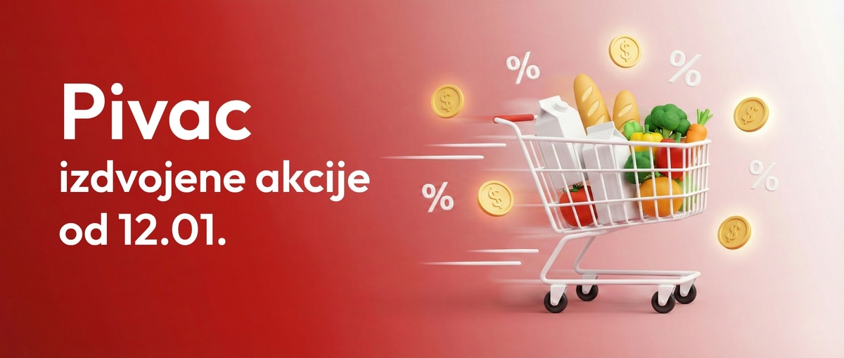 Istražili smo nove Pivac akcije (12.01. - 18.01.2026)