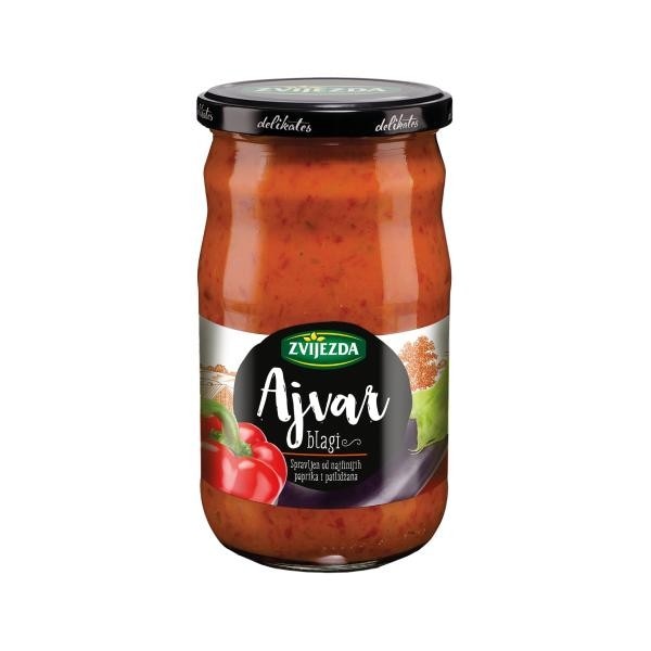 Domaći ajvar Zvijezda 290 g - 550 g Akcija u trgovini KTC