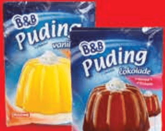 B&B Puding 3x 40 g ili 3x 41 g - Akcija u trgovini Plodine