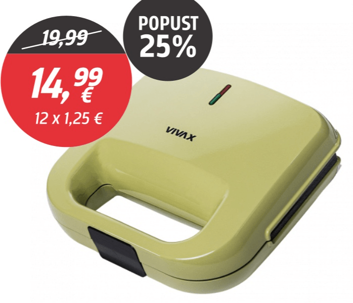 Toster Vivax Home TS-1000X - Akcija u trgovini Vacom