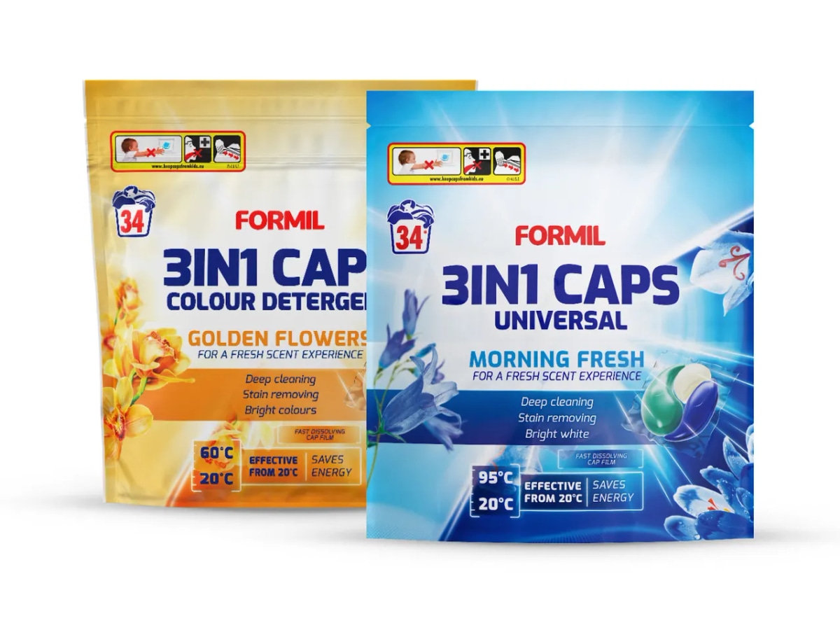 Formil Kapsule za pranje rublja 3u1 34 x 13 g - Akcija u trgovini Lidl