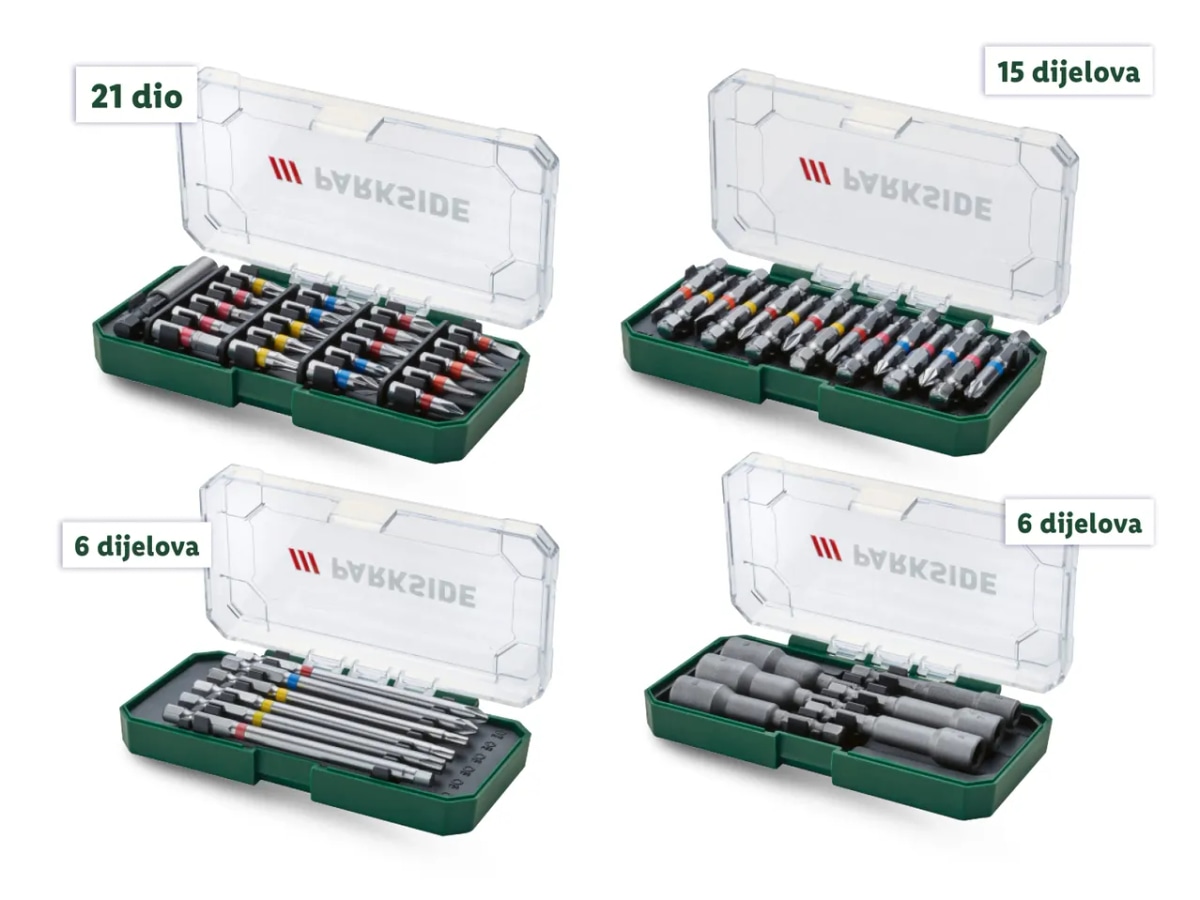 PARKSIDE Set bitova ili nasadnih ključeva Set - Akcija u trgovini Lidl