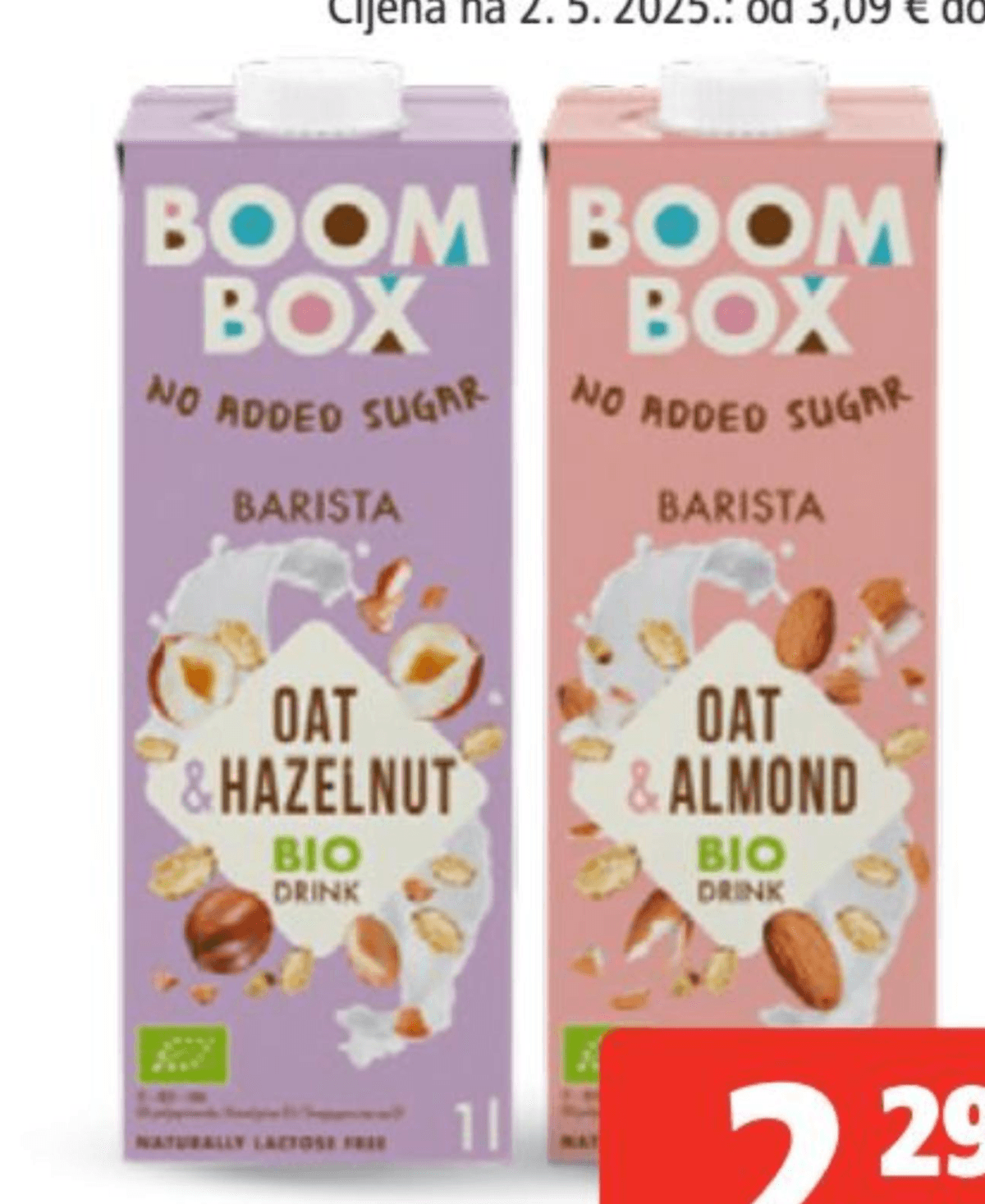 Biljni napitak Boom Box 1 L - Akcija u trgovini Interspar