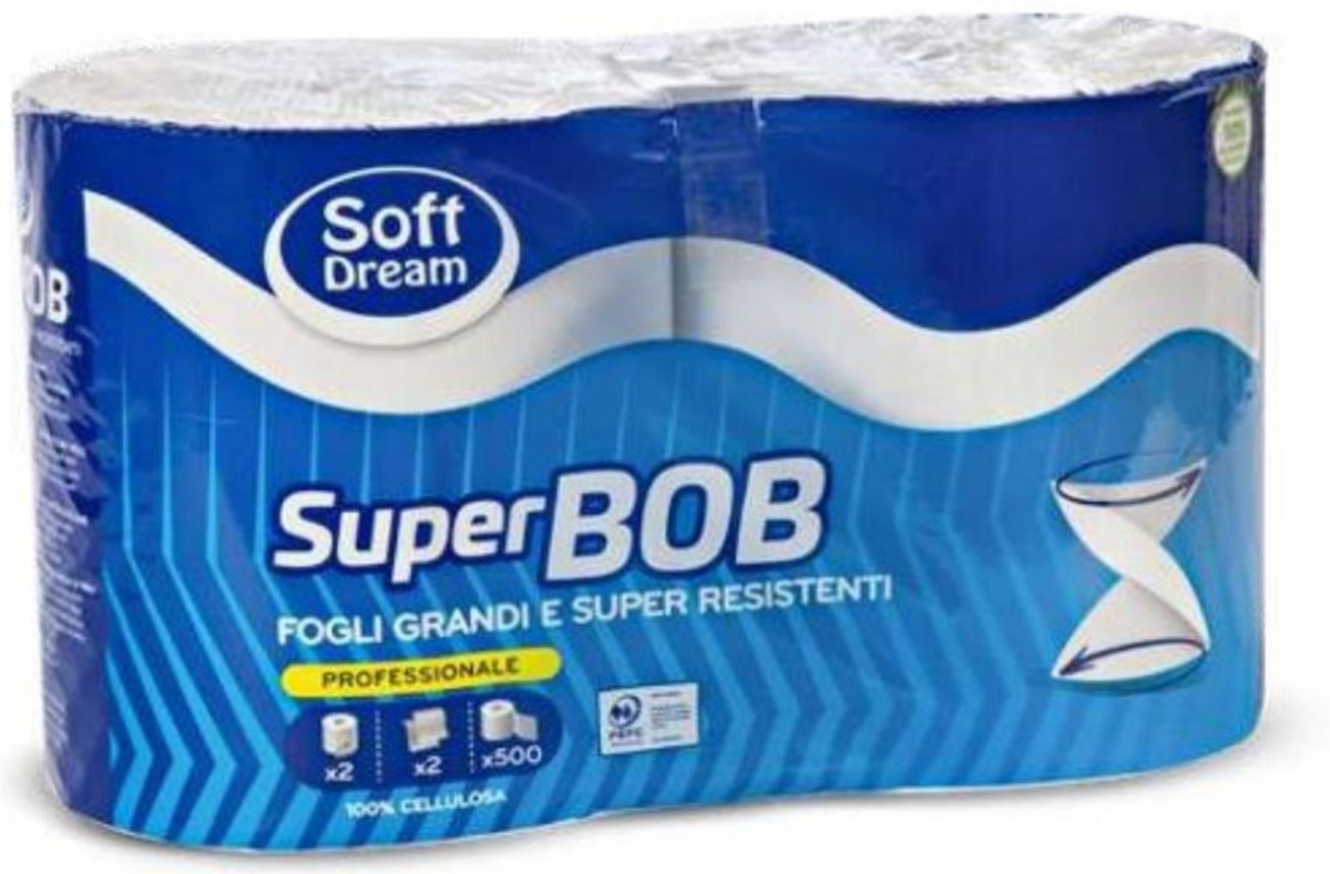 Soft Dream SuperBOB papirnati ručnici 2 role Akcija u trgovini Eurospin