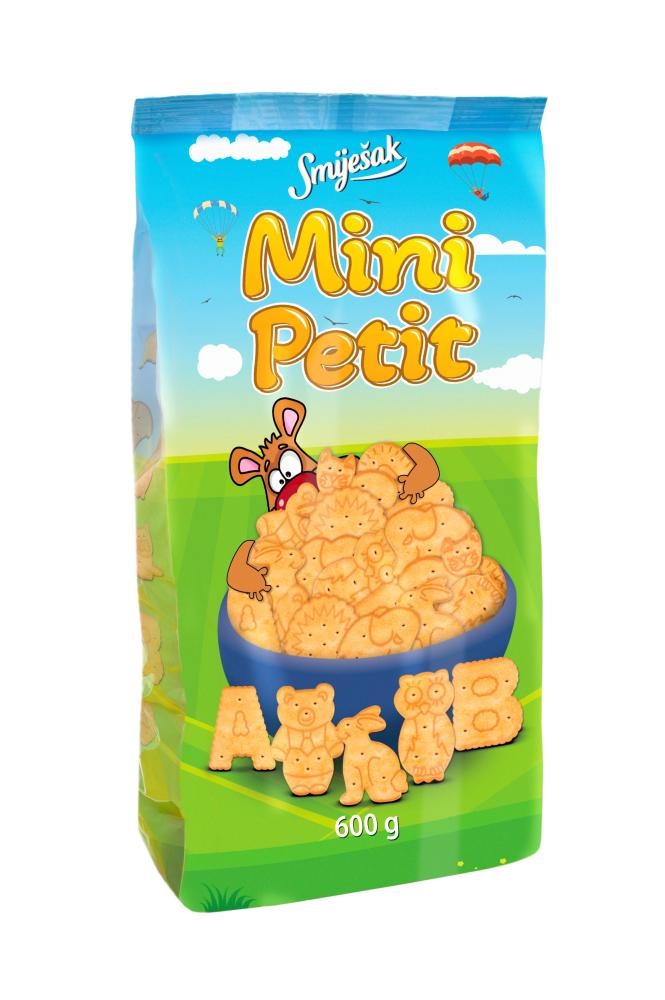 Smiješak keks mini petit 600 g - Akcija u trgovini NTL