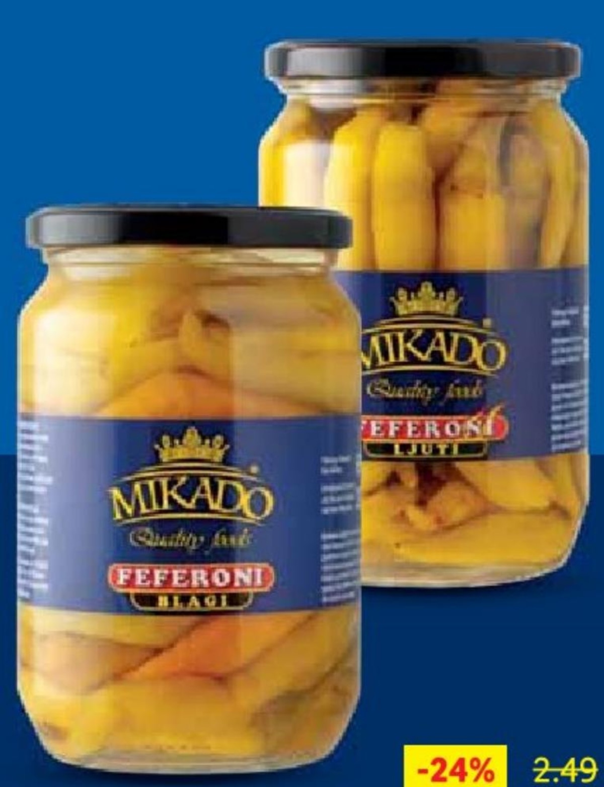 Mikado feferoni 320 g Akcija u trgovini Lidl
