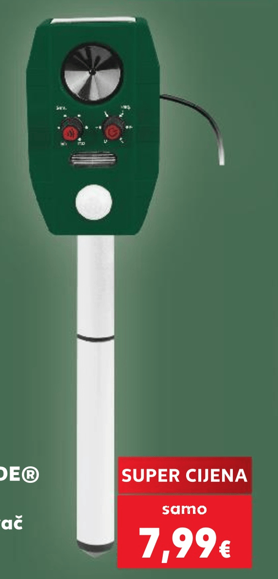 Parkside Solarni rastjerivač životinja - Akcija u trgovini Kaufland