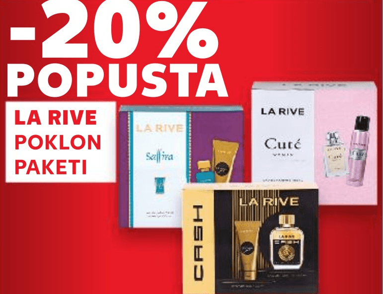 La Rive poklon paketi - Akcija u trgovini Kaufland