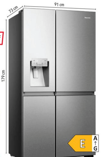 Hladnjak Hisense RS81N4TIE - Akcija u trgovini Harvey Norman