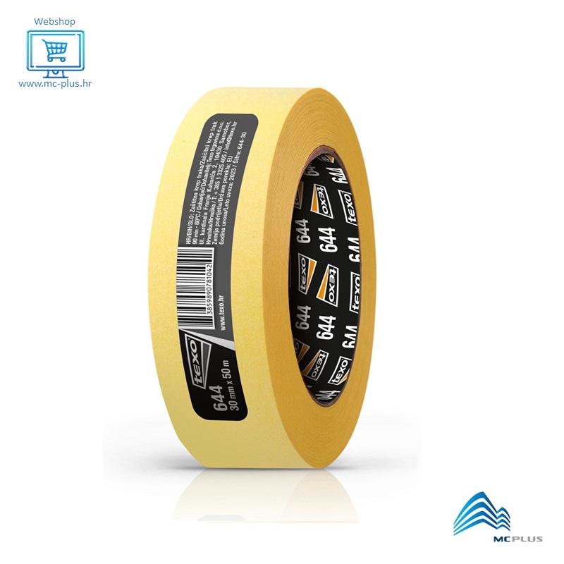 Zaštitna krep traka Texo 30 mm x 50 m - Akcija u trgovini Spar