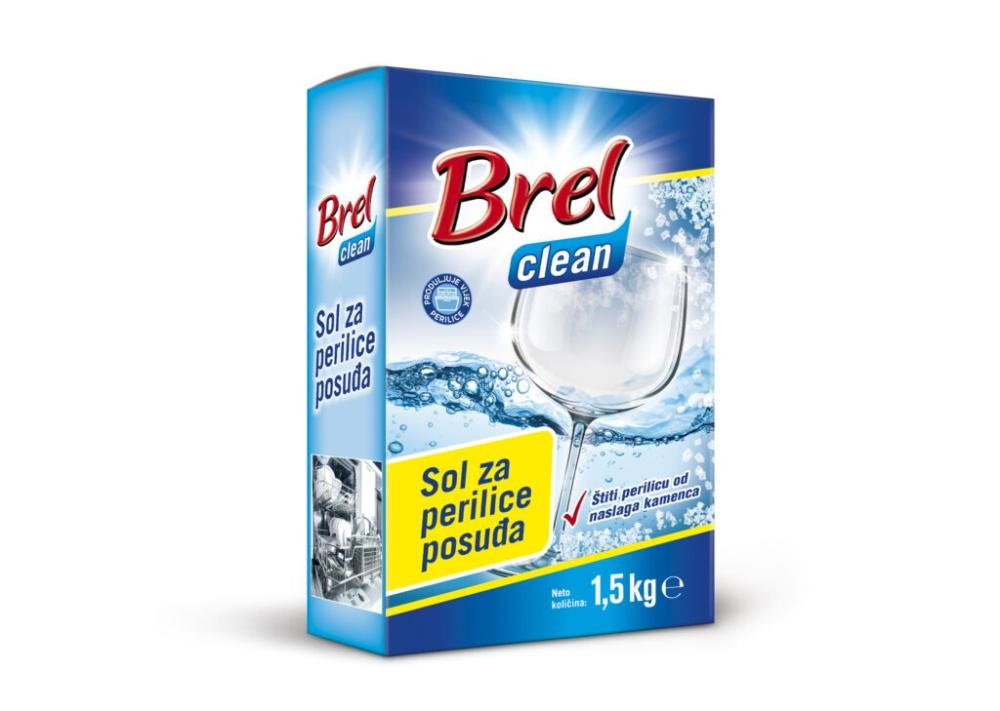 Brel Clean Sol za perilicu posuđa 1,5 kg - Akcija u trgovini Ribola
