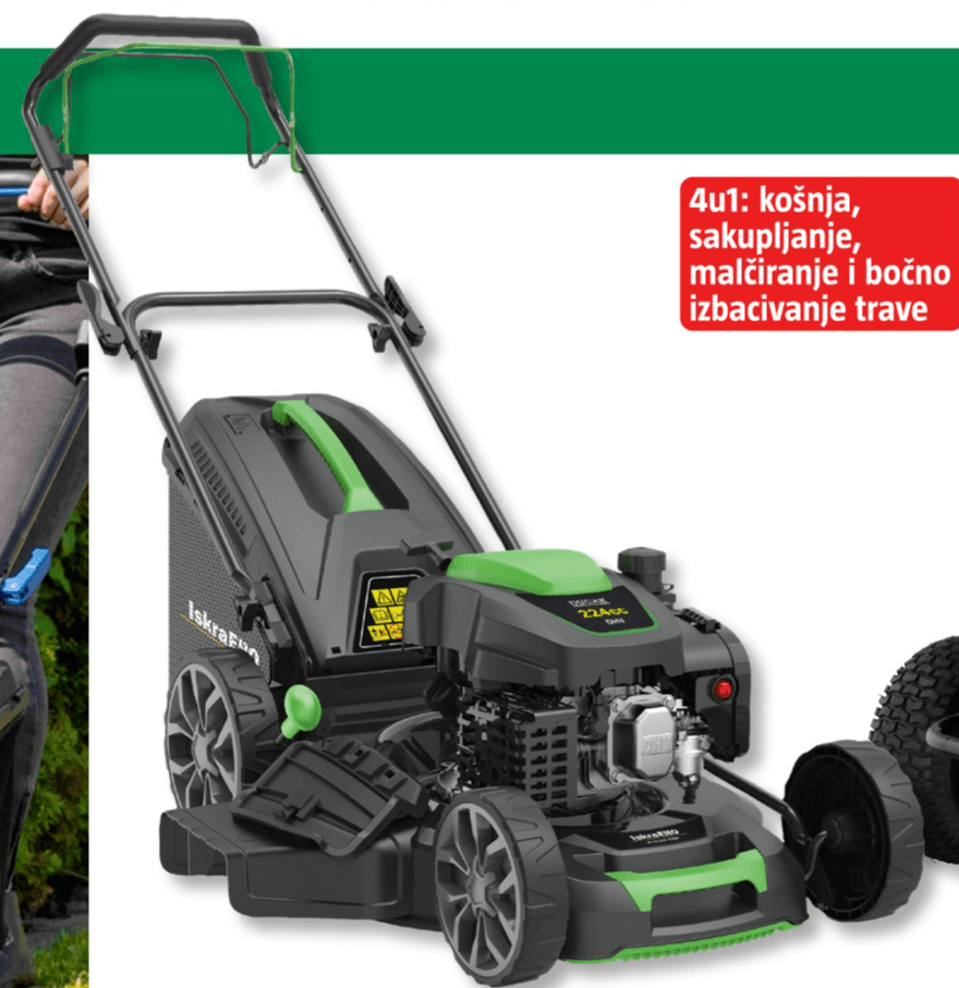 Benzinska kosilica 'IE-GL224-53SP' - Akcija u trgovini Bauhaus